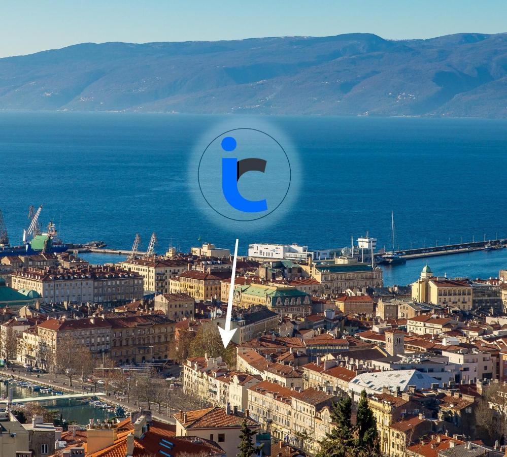 Incenter Apartments Rijeka Exteriör bild