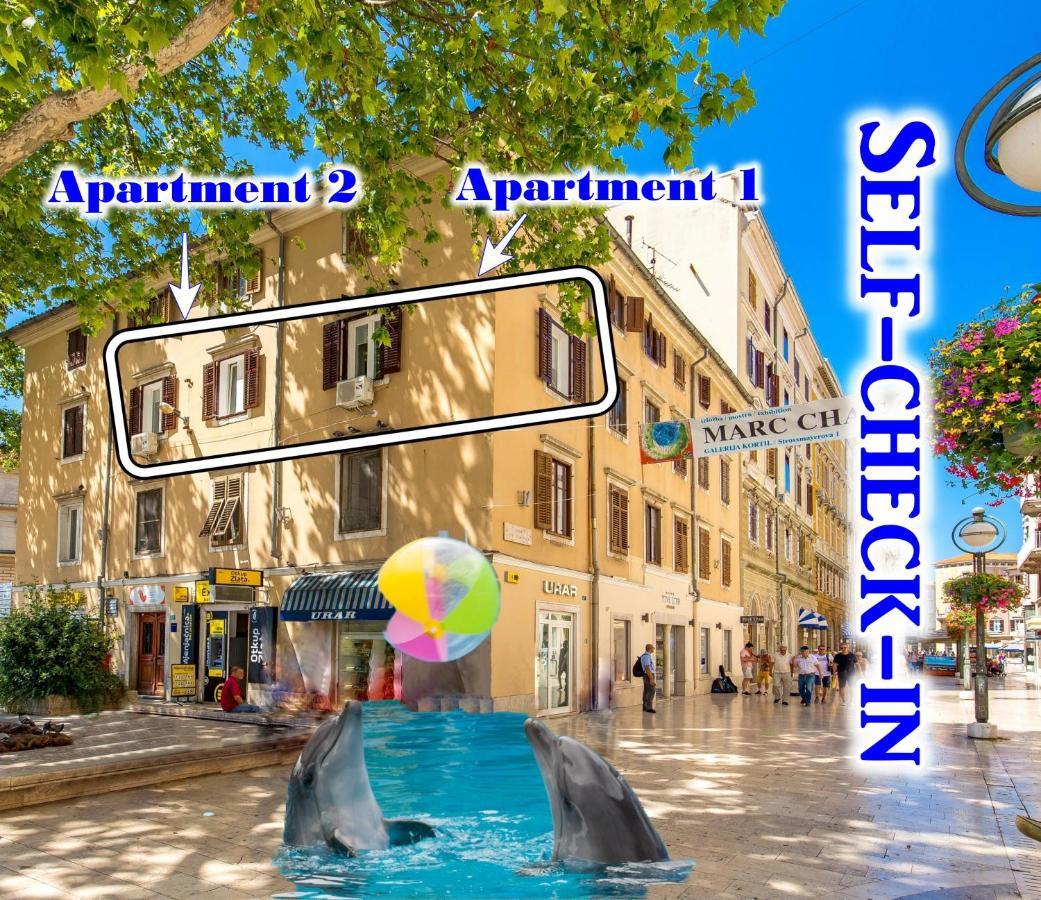 Incenter Apartments Rijeka Exteriör bild